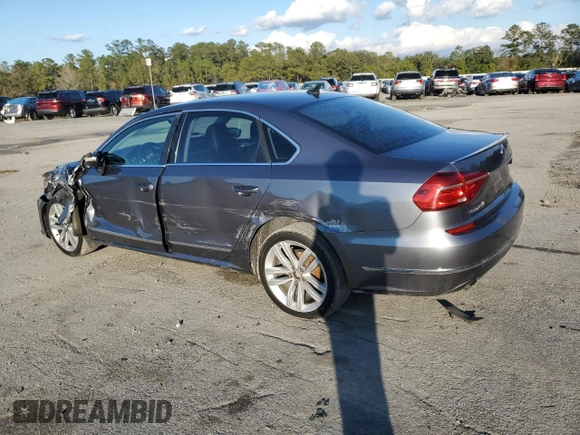2016 Volkswagen Passat SEL z VIN 1VWCT7A39GC063254, wystawiony jako Copart lot #85563414 z przebiegiem 244 086 mil mil oraz Szkoda całkowita • Salvage title. Historia ofert i sprzedaży dostępna na DreamBid. Obrazek 2.