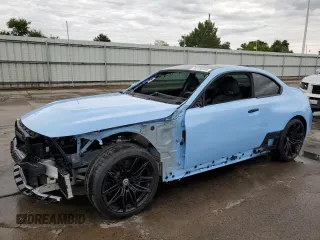 2023 BMW M2 with VIN 3MF13DM05P8D20294, listed as a Copart auction lot 70229344 with 6,324 mi miles and Salvage Title. Bid and sale history available at carsss.com. Image 1.
