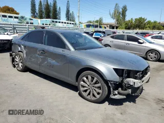 2017 Audi A4 Premium with VIN WAUGNAF45HN015492, listed as a Copart auction lot 48673345 with 74,741 mi miles and Non Repairable. Bid and sale history available at carsss.com. Image 4.