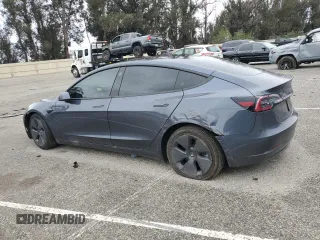 2023 Tesla Model 3 with VIN 5YJ3E1EA9PF543672, listed as a Copart auction lot 48211035 with Not Provided miles and Salvage Title. Bid and sale history available at DreamBid. Image 2.