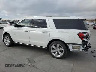 2022 Ford Expedition Max King Ranch with VIN 1FMJK1PT6NEA11370, listed as a Copart auction lot 78032954 with 39,975 mi miles and Salvage Title. Bid and sale history available at DreamBid. Image 2.