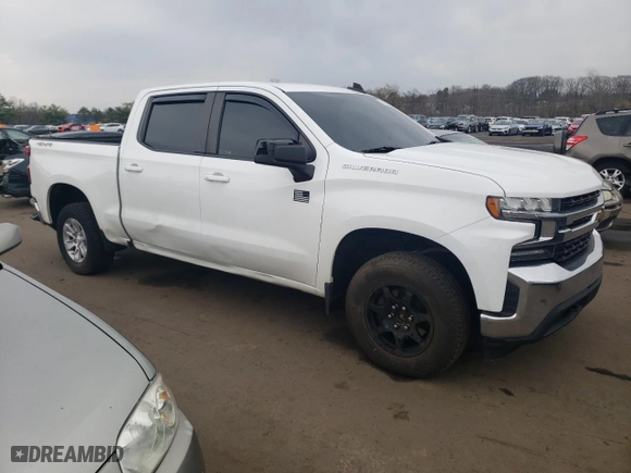 2019 Chevrolet Silverado 1500 LT with VIN 3GCPYDEK3KG124805, listed as a Copart auction lot 51585145 with 90,579 mi miles and Salvage Title. Bid and sale history available at carsss.com. Image 4.