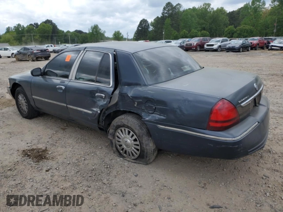 2008 Mercury Grand Marquis LS with VIN 2MEHM75V38X609387, listed as a Copart auction lot 53736825 with Not Provided miles and Salvage Title. Bid and sale history available at DreamBid. Image 2.