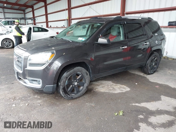 2014 GMC Acadia SLE z VIN 1GKKVPKD7EJ297079, wystawiony jako IAAI lot #42327559 z przebiegiem 148 810 mil mil oraz . Historia ofert i sprzedaży dostępna na DreamBid. Obrazek 2.
