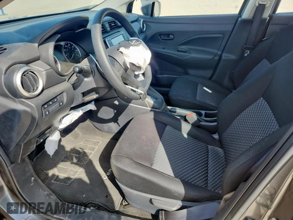 2024 Nissan Versa S with VIN 3N1CN8DV4RL895062, listed as a Copart auction lot 61569345 with 7,170 mi miles and Salvage title. Bid and sale history available at DreamBid. Image 7.