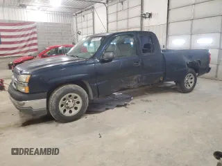 2005 Chevrolet Silverado 1500 Work Truck with VIN 1GCEC19X75Z279579, listed as a Copart auction lot 50503105 with 161,576 mi miles and Salvage Title. Bid and sale history available at carsss.com. Image 1.