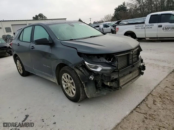 2020 Chevrolet Equinox LS with VIN 2GNAXHEV1L6168476, listed as a Copart auction lot 43011495 with 241,268 mi miles and Salvage Title. Bid and sale history available at carsss.com. Image 11.