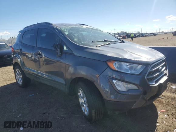 2020 Ford EcoSport SE z VIN MAJ3S2GEXLC355478, wystawiony jako Copart lot #46917515 z przebiegiem 65 689 mil mil oraz Szkody całkowita. Historia ofert i sprzedaży dostępna na DreamBid. Obrazek 4.
