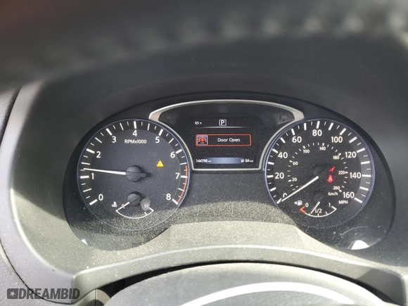 2017 Nissan Altima 2.5 SR with VIN 1N4AL3APXHC160721, listed as a Copart auction lot 47000725 with 144,798 mi miles and Salvage Title. Bid and sale history available at carsss.com. Image 9.