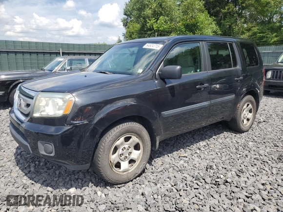 2010 Honda Pilot LX with VIN 5FNYF4H26AB033747, listed as a Copart auction lot 64624715 with 156,642 mi miles and Clean title. Bid and sale history available at DreamBid. Image 1.