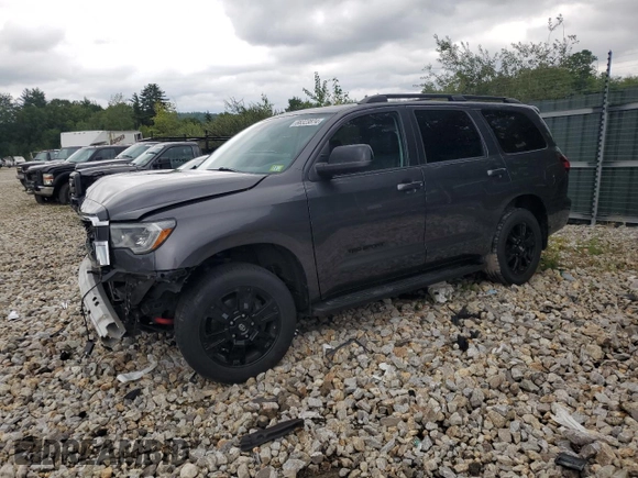 2019 Toyota Sequoia SR5 with VIN 5TDBY5G19KS174324, listed as a Copart auction lot 66323874 with 68,115 mi miles and Salvage Title. Bid and sale history available at carsss.com. Image 1.