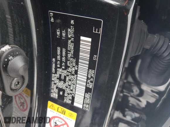 2018 Lexus RX with VIN JTJDGKCA8J2005494, listed as a Copart auction lot 88744995 with 97,857 mi miles and Salvage Title. Bid and sale history available at carsss.com. Image 14.