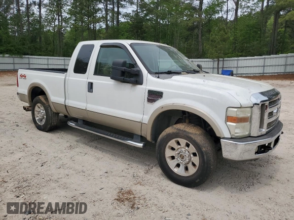 2008 Ford Super Duty F-250 SRW XL with VIN 1FTSX21R48EB90848, listed as a Copart auction lot 54005595 with 243,445 mi miles and Clean Title. Bid and sale history available at carsss.com. Image 4.