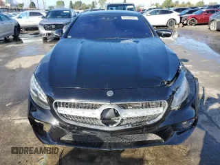 2017 Mercedes-Benz S 550 with VIN WDDXJ8FB7HA027727, listed as a Copart auction lot 45542445 with 82,194 mi miles and Salvage title. Bid and sale history available at DreamBid. Image 5.