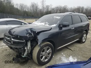 2013 Dodge Durango Crew z VIN 1C4SDJDT9DC538529, wystawiony jako Copart lot #88201115 z przebiegiem 142 753 mil mil oraz Szkoda całkowita • Salvage title. Historia ofert i sprzedaży dostępna na DreamBid. Obrazek 1.