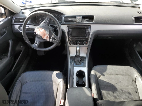 2013 Volkswagen Passat SE w/Sunroof with VIN 1VWBH7A38DC063299, listed as a Copart auction lot 87949495 with 0 mi miles and Salvage Title. Bid and sale history available at carsss.com. Image 8.