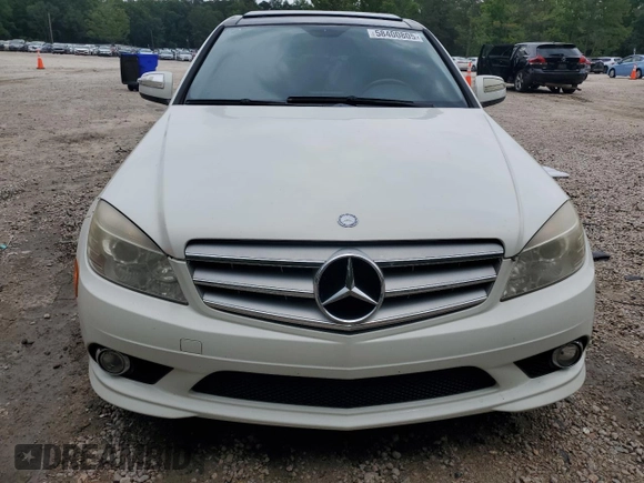 2009 Mercedes-Benz C 300 Sport with VIN WDDGF54X79R064231, listed as a Copart auction lot 58400805 with 90,789 mi miles and Salvage title. Bid and sale history available at DreamBid. Image 5.