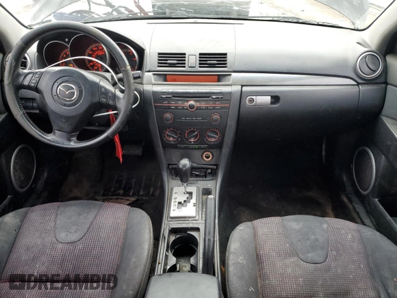 2005 Mazda 3 s with VIN JM1BK323551247446, listed as a Copart auction lot 48338215 with 163,744 mi miles and Salvage Title. Bid and sale history available at carsss.com. Image 8.
