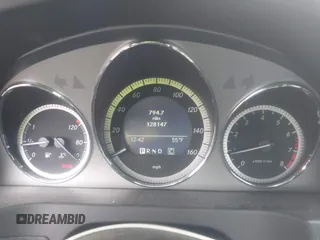 2009 Mercedes-Benz C-Class 3.0L Sport with VIN WDDGF54X19F207143, listed as a IAAI auction lot 41718227 with 128,147 mi miles. Bid and sale history available at carsss.com. Image 7.