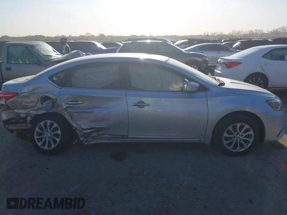 2018 Nissan Sentra SV with VIN 3N1AB7AP6JL643365, listed as a IAAI auction lot 42033621 with 113,297 mi miles. Bid and sale history available at carsss.com. Image 14.