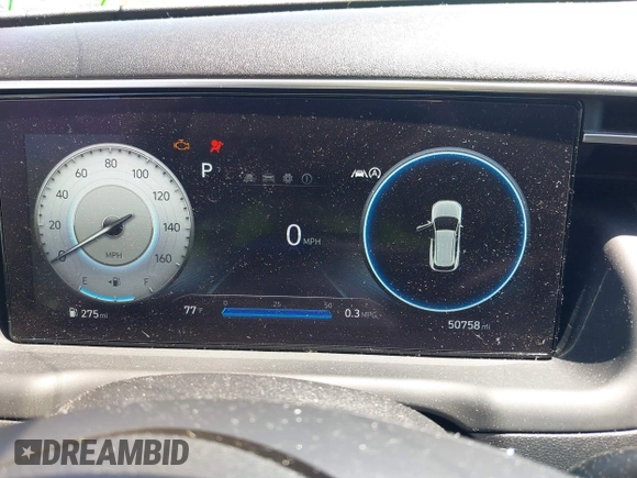 2022 Hyundai Tucson SEL с VIN 5NMJCCAE1NH017789, выставлен на аукционе IAAI как лот 42246746 с пробегом 50 758 миль миль и . История ставок и продаж доступна на DreamBid. Изображение 7.