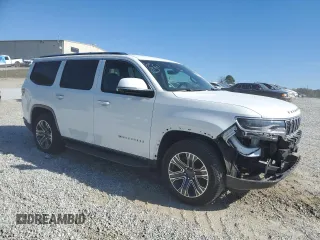 2022 Jeep Grand Wagoneer with VIN 1C4SJUAT8NS228393, listed as a Copart auction lot 80853904 with 39,524 mi miles and Salvage title. Bid and sale history available at DreamBid. Image 4.