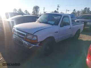 2000 Ford Ranger XL with VIN 1FTYR10C3YPB80375, listed as a IAAI auction lot 41028342 with 165,982 mi miles. Bid and sale history available at carsss.com. Image 2.