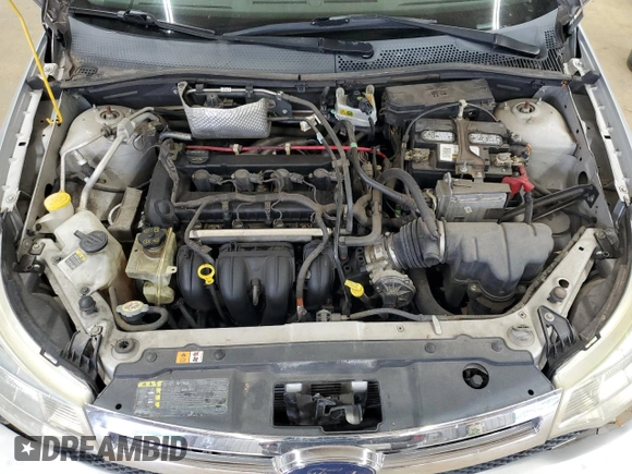 2008 Ford Focus SE with VIN 1FAHP35N98W184583, listed as a Copart auction lot 63604564 with 107,804 mi miles and Salvage Title. Bid and sale history available at carsss.com. Image 12.