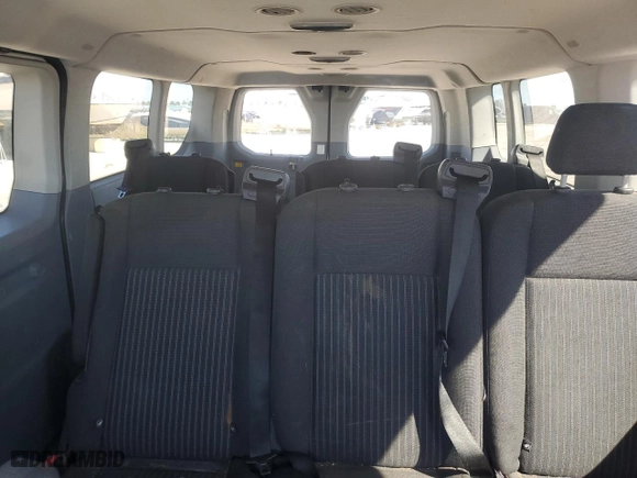 2015 Ford Transit Wagon XL with VIN 1FBZX2ZM7FKA73209, listed as a Copart auction lot 42493715 with 126,397 mi miles and Salvage Title. Bid and sale history available at carsss.com. Image 10.
