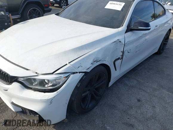 2014 BMW 4 Series 428i with VIN WBA3N3C5XEF710869, listed as a IAAI auction lot 40984116 with 115,958 mi miles and . Bid and sale history available at DreamBid. Image 6.