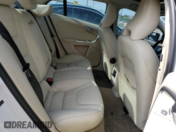 2015 Volvo S60 T5 Drive-E Premier with VIN YV140MFB0F1317291, listed as a Copart auction lot 49620273 with 47,927 mi miles. Bid and sale history available at carsss.com. Image 10.