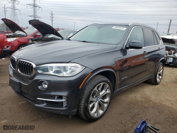 2016 BMW X5 eDrive xDrive40e with VIN 5UXKT0C59G0S75494, listed as a Copart auction lot 50835815 with NaN miles and Clean Title. Bid and sale history available at carsss.com. Image 1.