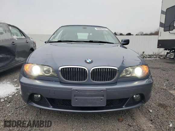 2004 BMW 3 Series 325Ci with VIN WBABW33434PL33813, listed as a Copart auction lot 85084584 with 104,742 mi miles and Clean Title. Bid and sale history available at carsss.com. Image 5.