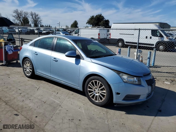 2012 Chevrolet Cruze ECO with VIN 1G1PJ5SC0C7137525, listed as a Copart auction lot 47288325 with 85,702 mi miles and Salvage Title. Bid and sale history available at carsss.com. Image 4.