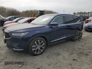 2024 Acura MDX Technology z VIN 5J8YE1H49RL003770, wystawiony jako Copart lot #53442655 z przebiegiem 13 870 mil mil oraz Szkody całkowita. Historia ofert i sprzedaży dostępna na DreamBid. Obrazek 1.