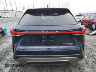 2024 Lexus RX with VIN JTJCJMGAXR2010985, listed as a Copart auction lot 49865345 with 2,840 mi miles and Salvage Title. Bid and sale history available at carsss.com. Image 6.
