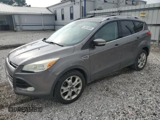 2014 Ford Escape Titanium с VIN 1FMCU0J95EUB55508, выставлен на аукционе Copart как лот 59418805 с пробегом 173 168 миль миль и Списание • Salvage title. История ставок и продаж доступна на DreamBid. Изображение 1.