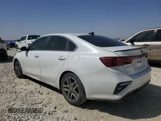 2021 Kia Forte EX with VIN 3KPF54AD6ME323017, listed as a Copart auction lot 47829575 with 43,467 mi miles and Salvage Title. Bid and sale history available at DreamBid. Image 2.