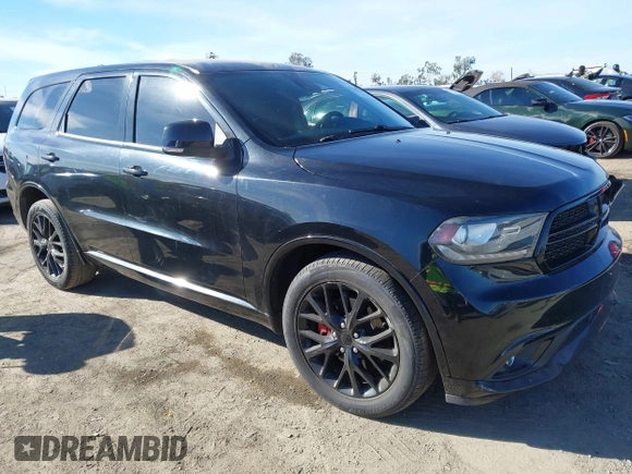 2015 Dodge Durango R/T with VIN 1C4SDHCT5FC937676, listed as a IAAI auction lot 41369508 with 107,075 mi miles and . Bid and sale history available at DreamBid. Image 1.