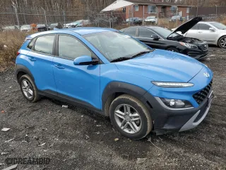 2022 Hyundai Kona SE with VIN KM8K22ABXNU786951, listed as a Copart auction lot 44271355 with 41,365 mi miles and Salvage Title. Bid and sale history available at carsss.com. Image 4.