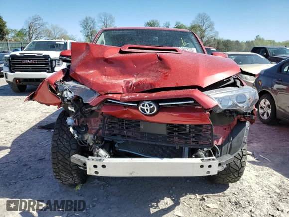 2022 Toyota 4Runner TRD Off Road Premium z VIN JTERU5JR2N6079466, wystawiony jako Copart lot #53204395 z przebiegiem 50 456 mil mil oraz Szkoda całkowita • Salvage title. Historia ofert i sprzedaży dostępna na DreamBid. Obrazek 5.
