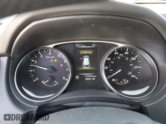 2014 Nissan Rogue SL with VIN 5N1AT2MT8EC820159, listed as a Copart auction lot 48146955 with 113,422 mi miles and Salvage Title. Bid and sale history available at carsss.com. Image 9.
