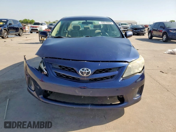 2013 Toyota Corolla L with VIN 5YFBU4EE2DP109547, listed as a Copart auction lot 52616025 with 174,657 mi miles and Salvage Title. Bid and sale history available at carsss.com. Image 5.