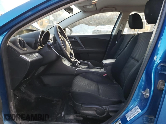 2012 Mazda 3 i Touring with VIN JM1BL1V79C1596476, listed as a Copart auction lot 44993965 with 154,933 mi miles and Salvage Title. Bid and sale history available at DreamBid. Image 7.