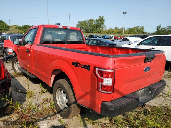 2018 Ford F-150 XL with VIN 1FTMF1EP9JKD31127, listed as a Copart auction lot 69008354 with 185,772 mi miles and Clean Title. Bid and sale history available at carsss.com. Image 2.