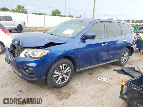 2019 Nissan Pathfinder SV z VIN 5N1DR2MN2KC598047, wystawiony jako IAAI lot #42175178 z przebiegiem 74 455 mil mil oraz . Historia ofert i sprzedaży dostępna na DreamBid. Obrazek 18.