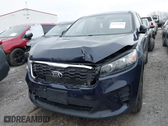 2020 Kia Sorento LX with VIN 5XYPGDA38LG679993, listed as a IAAI auction lot 41575064 with 89,945 mi miles and . Bid and sale history available at DreamBid. Image 6.