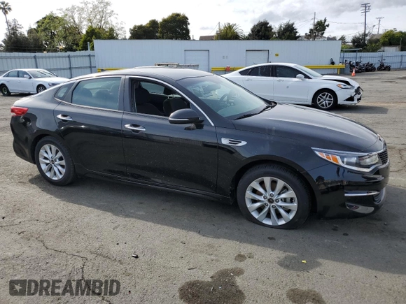 2018 Kia Optima S with VIN 5XXGT4L39JG266264, listed as a Copart auction lot 51666855 with 60,121 mi miles and Salvage Title. Bid and sale history available at carsss.com. Image 4.