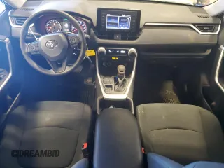 2022 Toyota RAV4 LE with VIN 2T3F1RFV9NW301142, listed as a Copart auction lot 48855475 with 45,284 mi miles and Salvage Title. Bid and sale history available at carsss.com. Image 8.