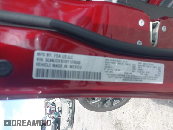 2022 Jeep Compass Latitude Lux с VIN 3C4NJDFBXNT129800, выставлен на аукционе IAAI как лот 42108134 с пробегом 69 720 миль миль и . История ставок и продаж доступна на DreamBid. Изображение 9.